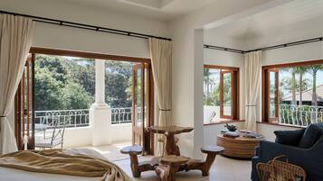 Suite, Balcony, Partial Ocean View | Iron/ironing board, free WiFi