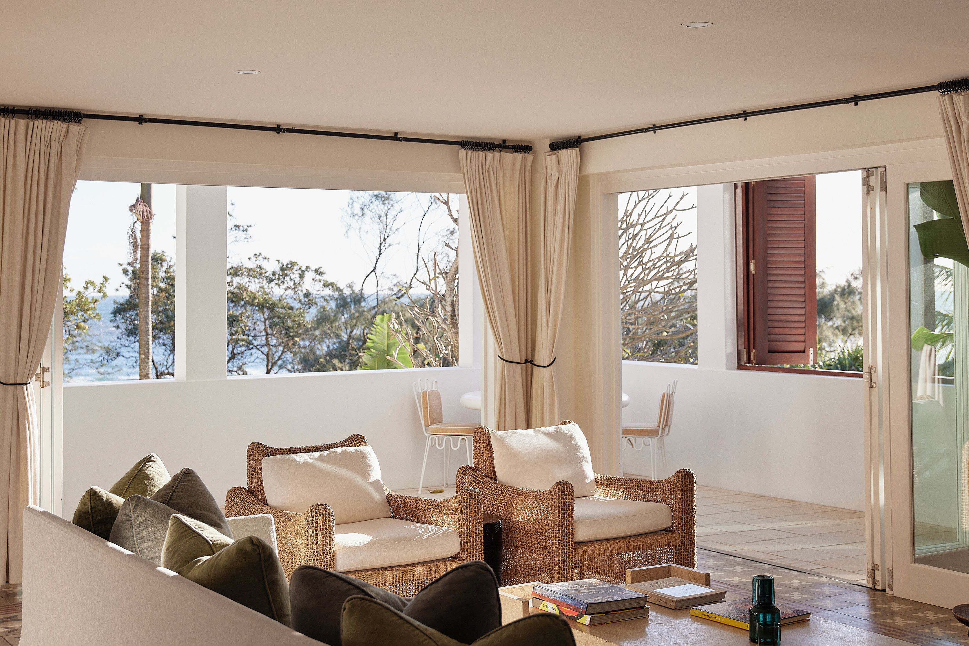 Apartment, Balcony, Ocean View | Living area