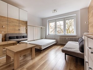 Iron/ironing board, WiFi, bed sheets - Głęboka Harmony Studio (Gdańsk)