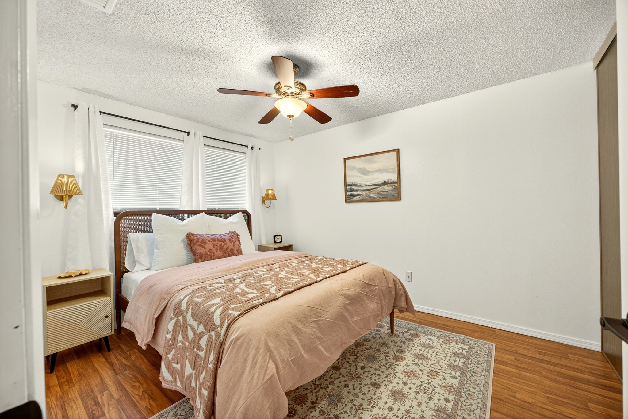 Blackout drapes, iron/ironing board, free WiFi