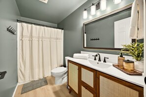 Premium-Haus, 3 Schlafzimmer, Haustiere gestattet | Badezimmer