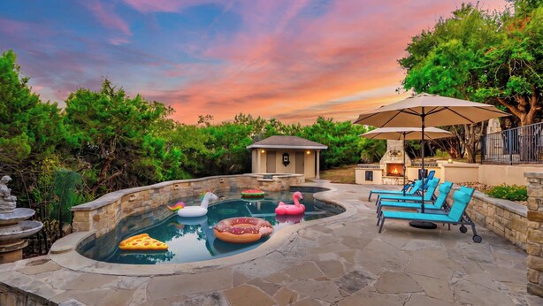 Unclassified image, 1 of 79, button - Two House Estate W Stunning Pool & Views (Austin)