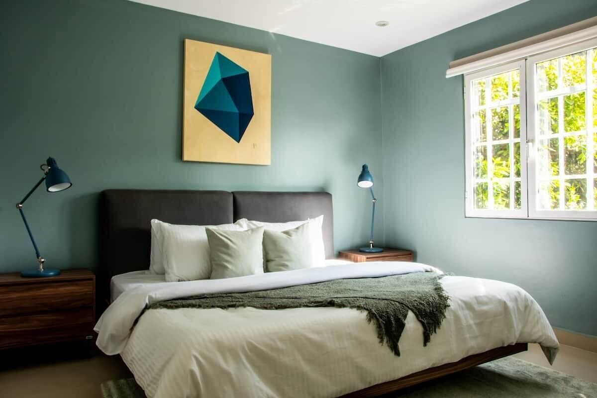 4 bedrooms, iron/ironing board, travel crib, WiFi