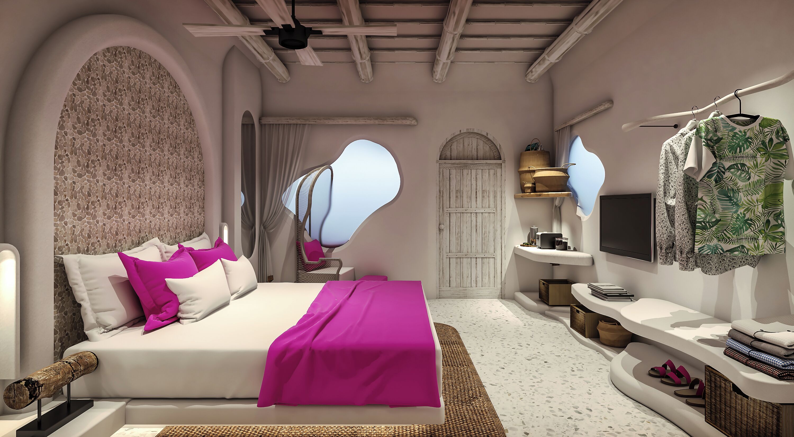 Deluxe Double Room, Pool View