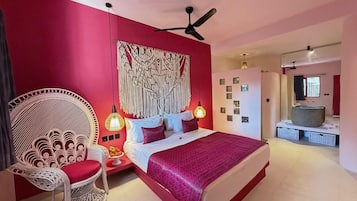 Premium bedding, memory-foam beds, in-room safe, blackout curtains