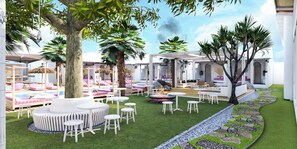 Outdoor dining - PinkGlamour Gili Air (Kecamatan Pemenang)