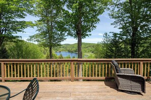 Terrace/patio - Spruce Lake Lodge | Lake Access, Close To Mt Snow! (Wilmington)