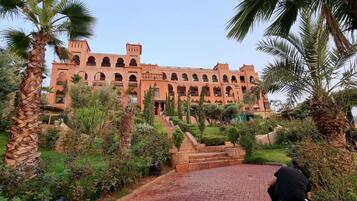 Vue depuis lâhĂ©bergement