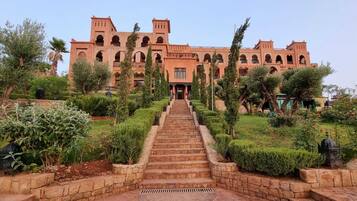 Vue depuis lâhĂ©bergement