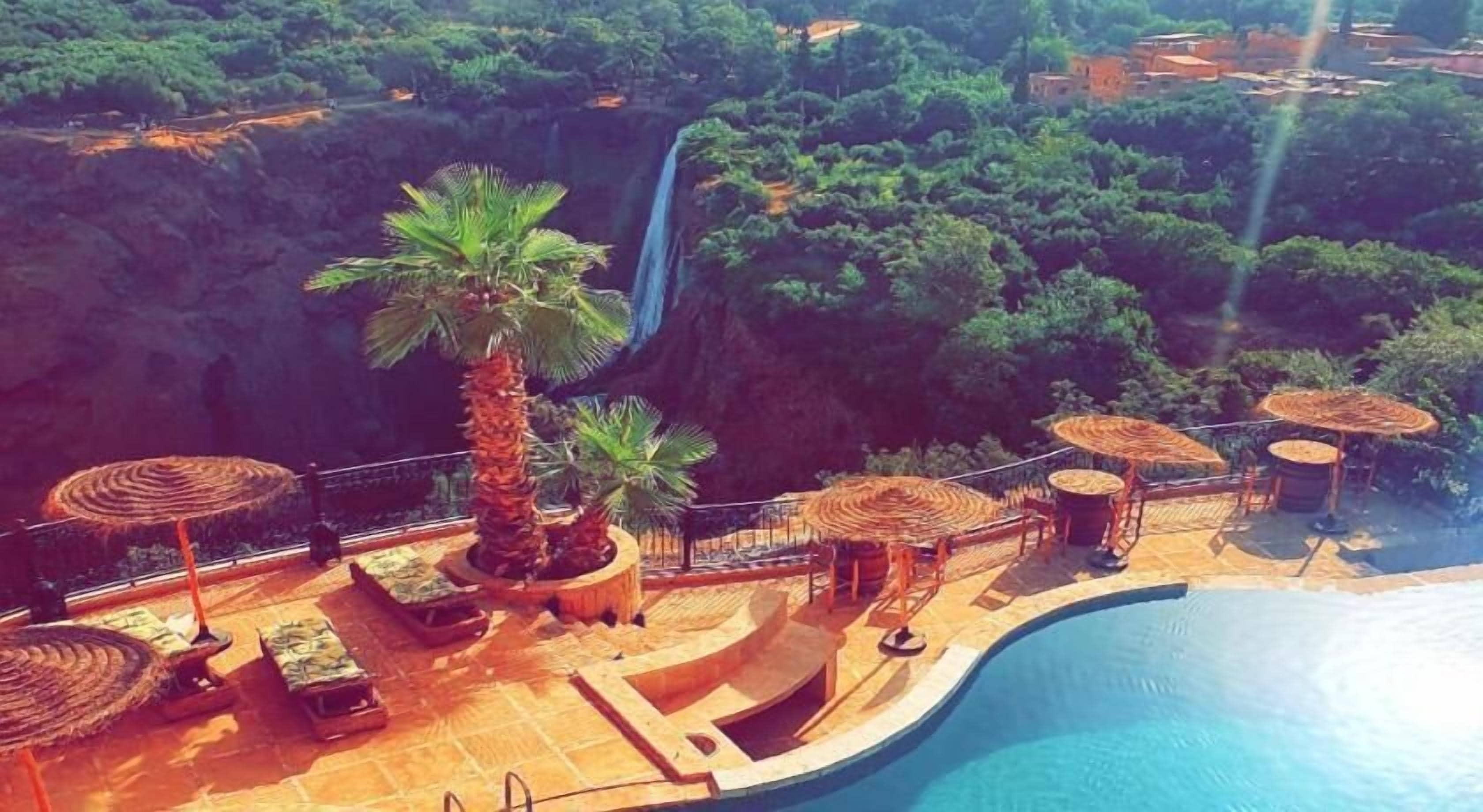 Utsikt fra overnattingsstedet