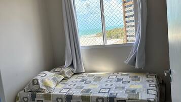 Apartamento família, varanda, vista para o mar | Wi-Fi de cortesia