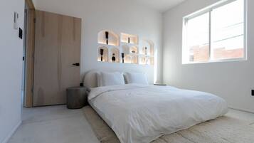 Desk, iron/ironing board, travel crib, free WiFi