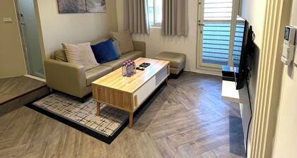 Perfect Family Home 3B1b Taipei 101 & MRT-6 min, Elevator, WIFI, Desk