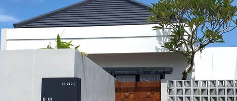 Façade de lâhĂ©bergement