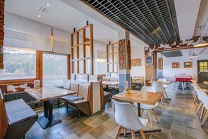 Dining - Hotel Relais Alpin Twin Room & Balcony 8, Les Mosses, Switzerland (Les Mosses)