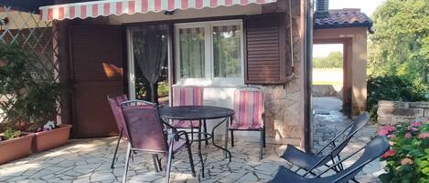 Restauration en plein air