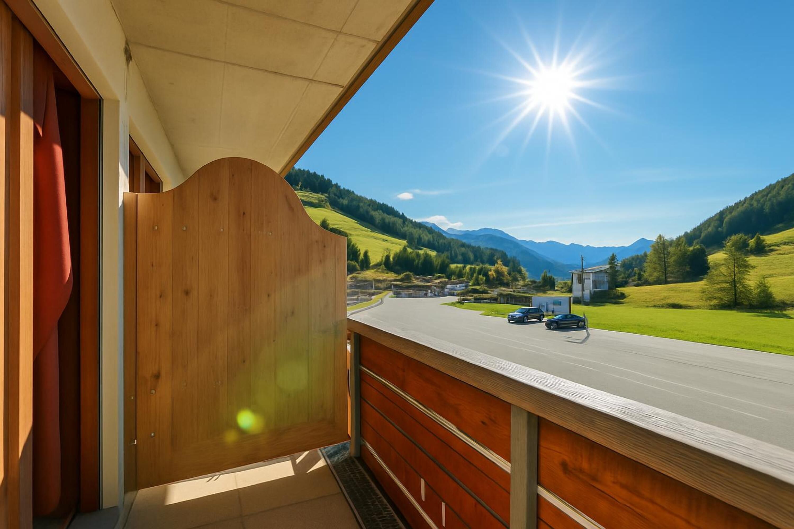 Enceinte de l’hébergement