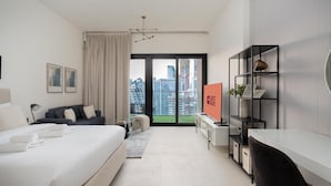 Unclassified image, 2 of 22, button - GuestReady - Studio l Partial Burj Khalifa View (Dubai)