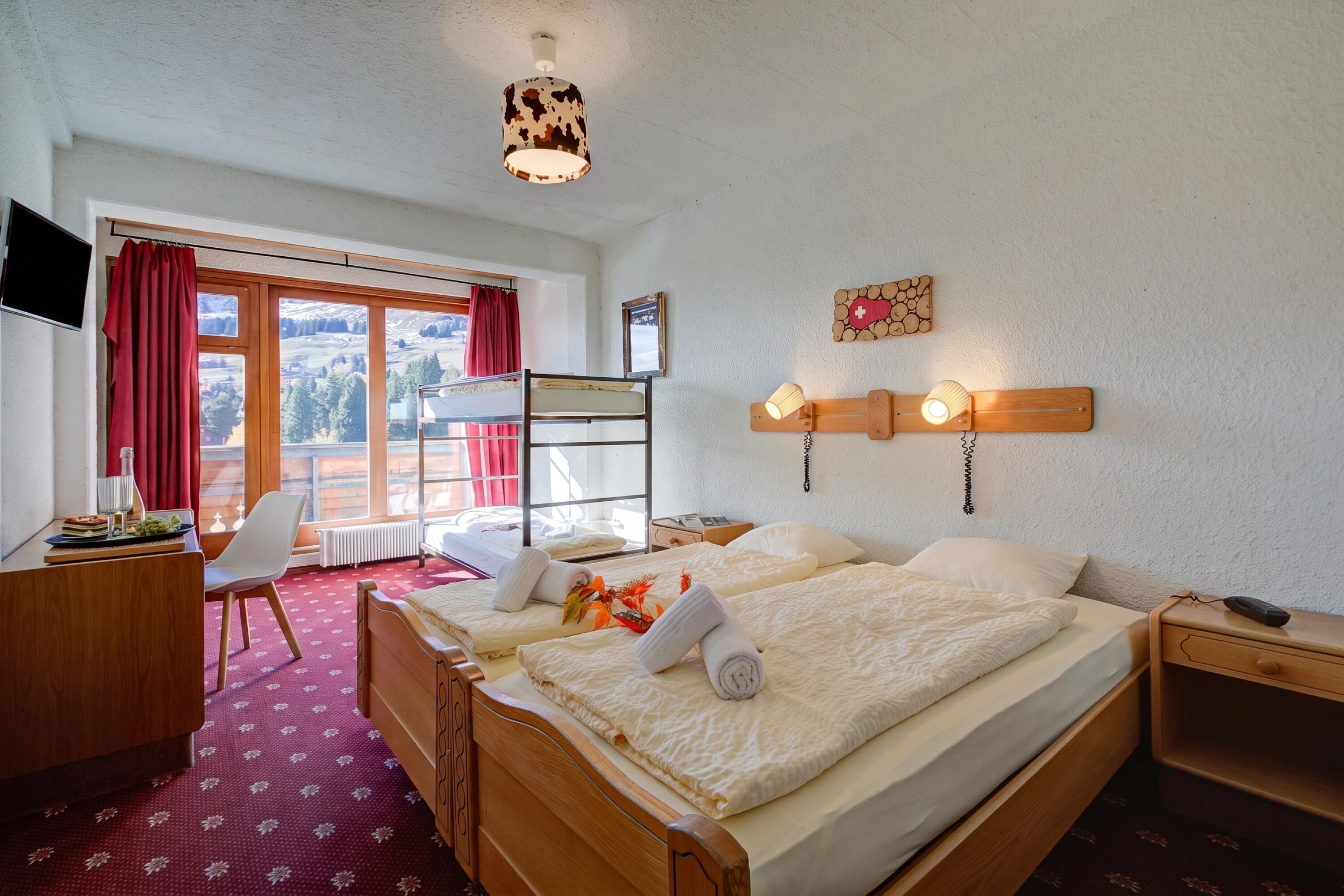 Wifi gratis y ropa de cama