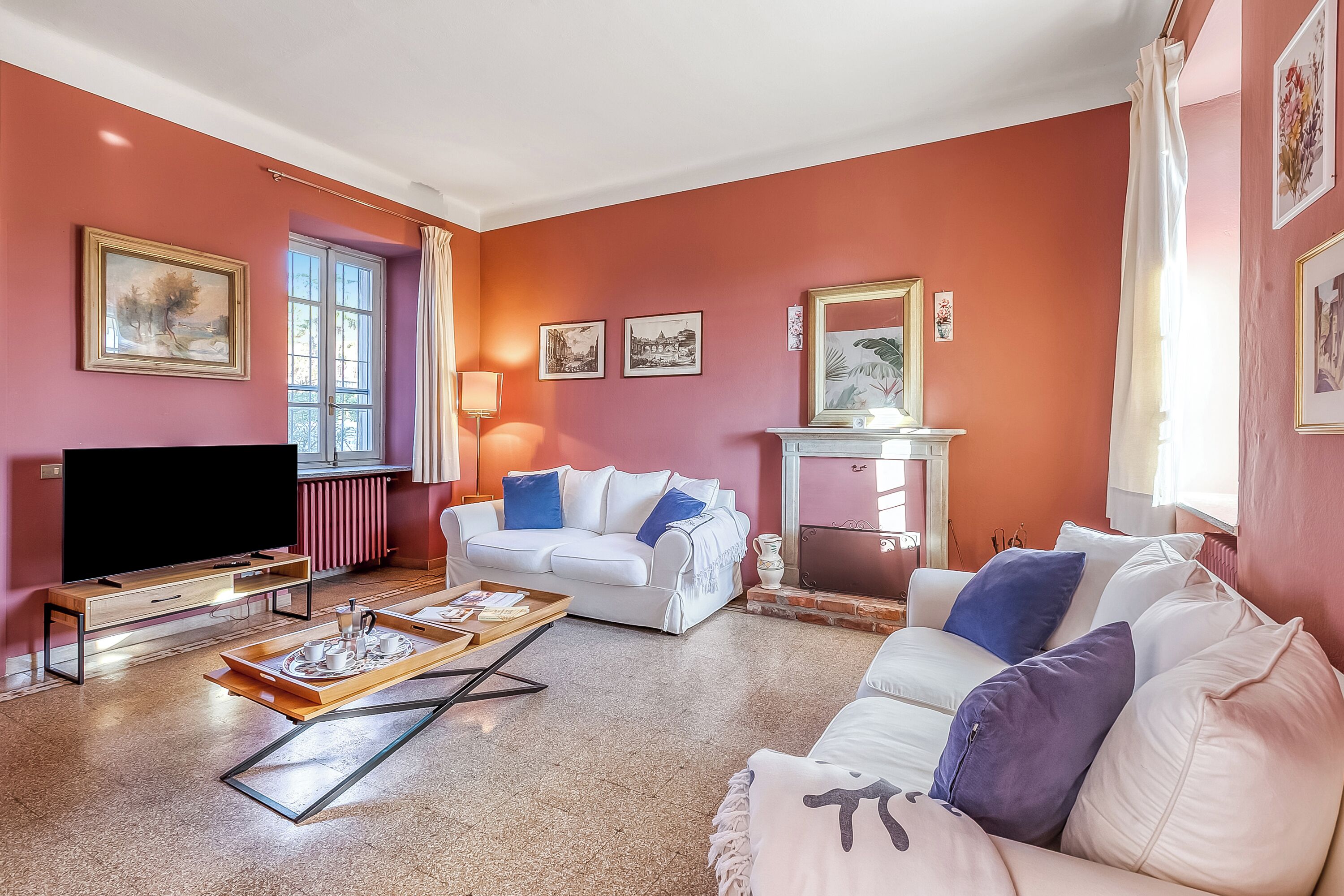 21-inch Smart TV with cable channels