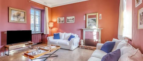 21-inch Smart TV with cable channels