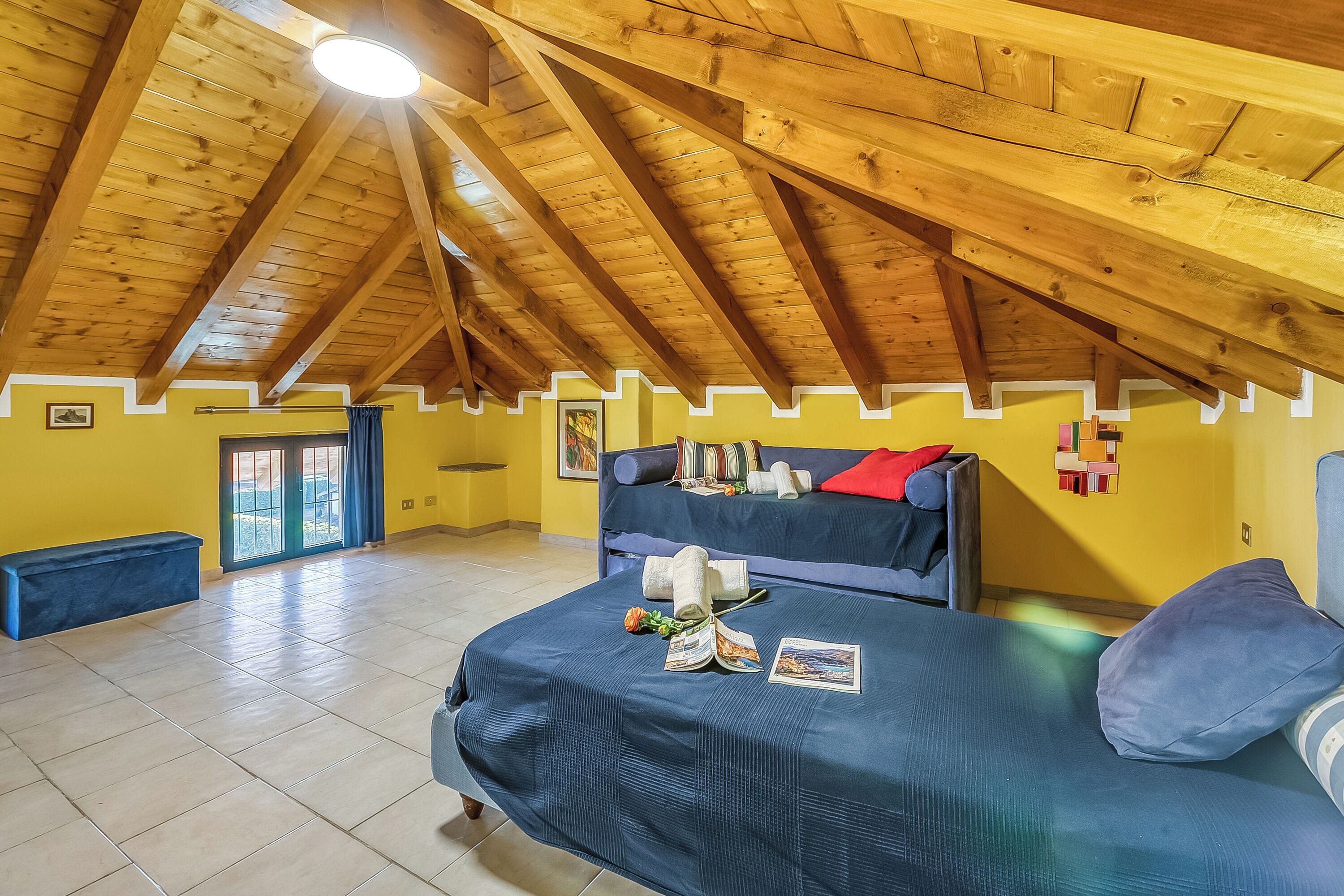 Family Villa, Multiple Bedrooms, 2 Bathrooms (Villino Maria private garden&relax) | Living area | 21-inch Smart TV with cable channels