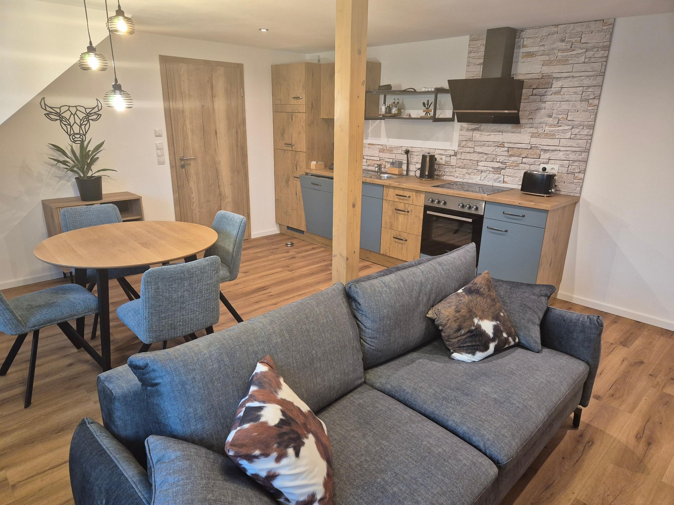 Ferienwohnung Kuh-Gesamtüberischt