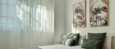 2 chambres, fer et planche à repasser, Wi-Fi gratuit, draps fournis