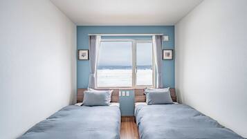 Iron/ironing board, free cots/infant beds, free WiFi, bed sheets