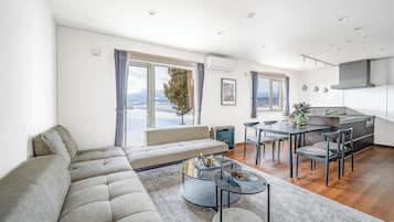 55-inch flat-screen TV with digital channels