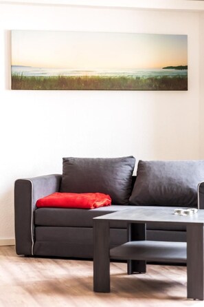 Televisie en een open haard