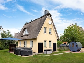 Exterior - Reethaus Elster mit Whirlpool und Sauna by Interhome (Alt Jassewitz)