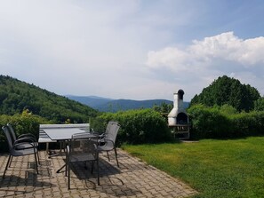 Outdoor dining - Charmante Wohnung in Langfurth mit Kleinem Balkon by Interhome (Langfurth)