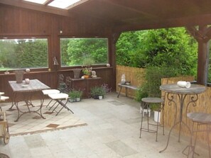 Restauration en plein air