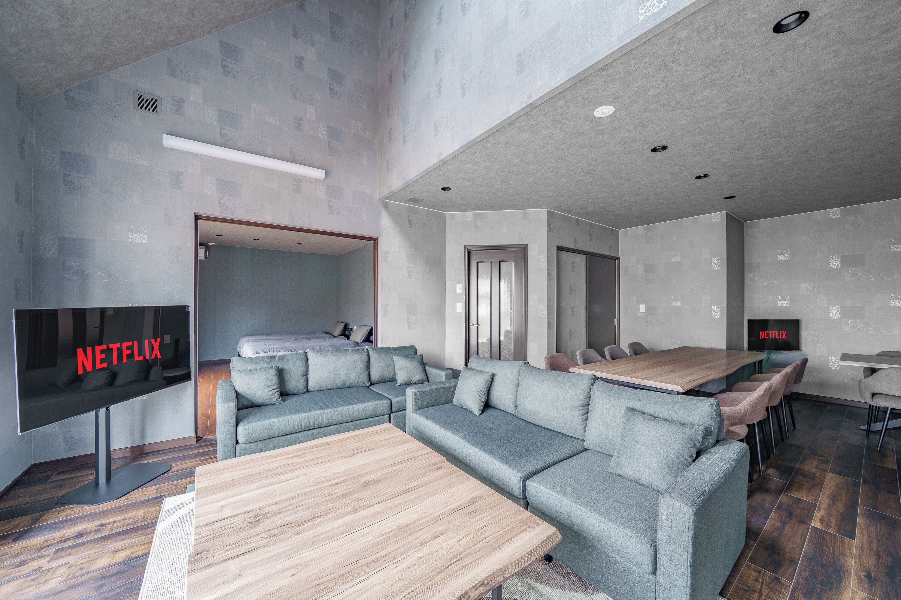 50-inch flat-screen TV with digital channels