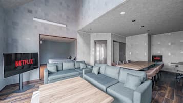 50-inch flat-screen TV with digital channels