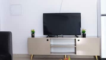 Apartamento, 2 quartos, acessível, para fumantes | Sala de estar