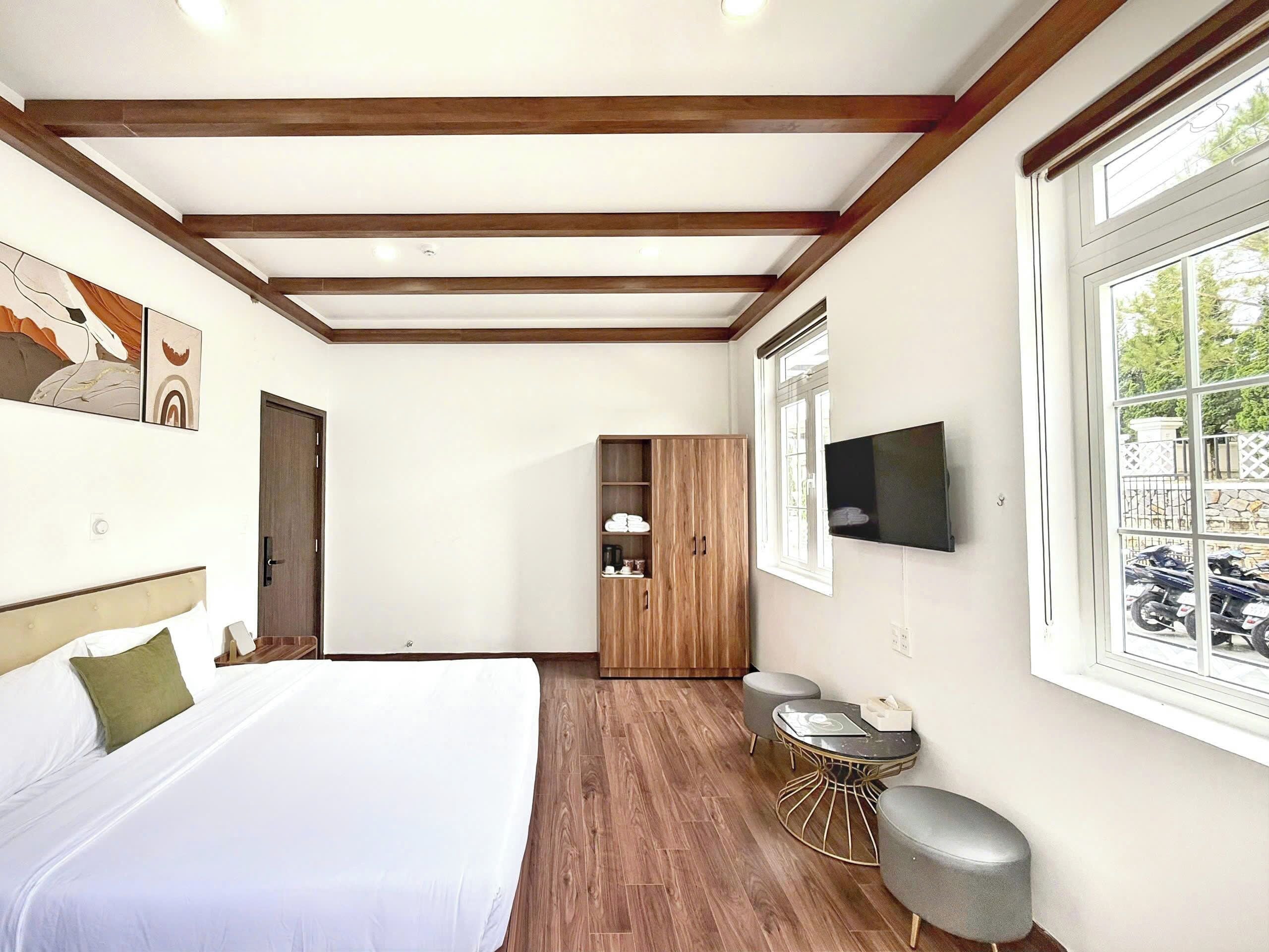 基础双人房 | 隔音、免费 WiFi