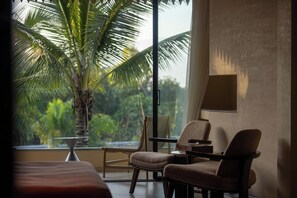 ห้องซีเนียร์ดับเบิล, ลานระเบียง, วิวภูเขา | วิวจากห้องพัก