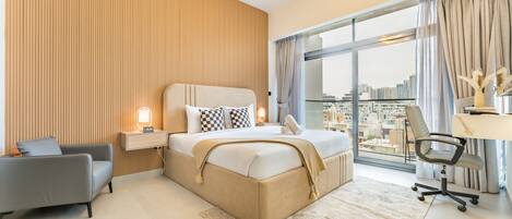 1 chambre, coffres-forts dans les chambres, fer et planche à repasser