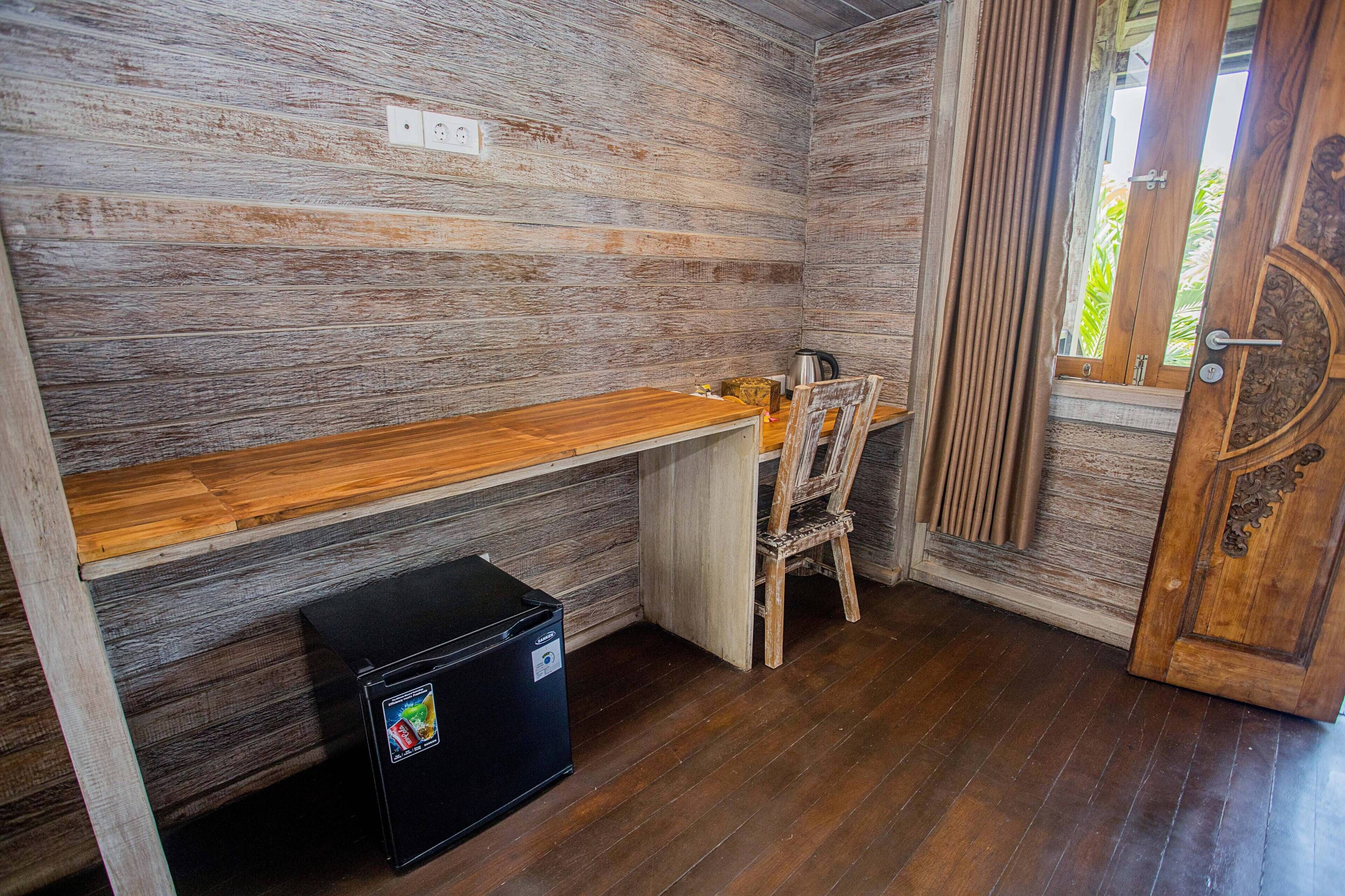 Deluxe-Doppel- oder -Zweibettzimmer, Balkon, Gartenblick | Schreibtisch, kostenloses WLAN