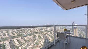 Luxury Apartment, Balcony, City View | Balcony