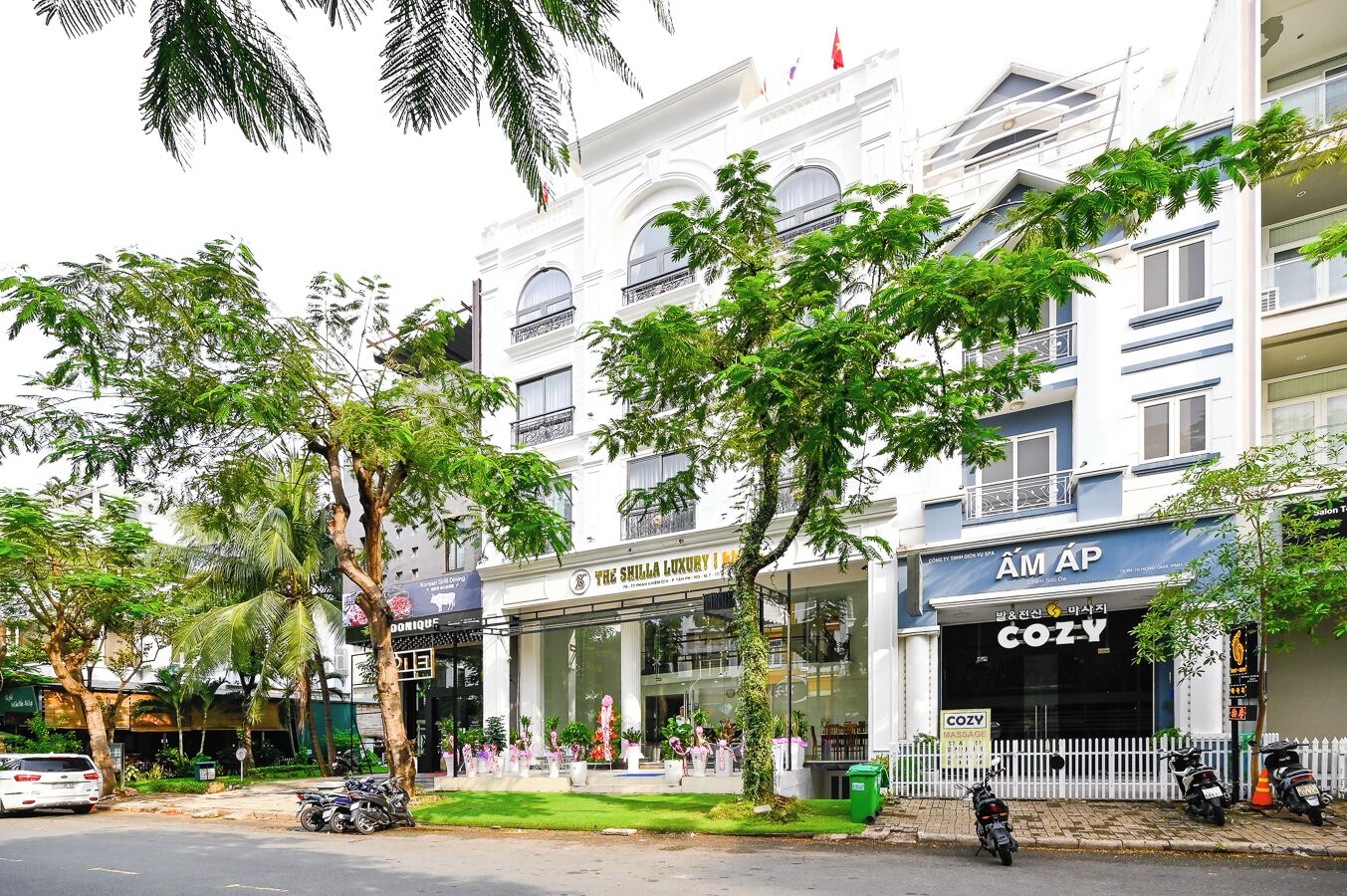 Mặt tiền nơi lưu trú