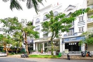 Façade de l’hébergement