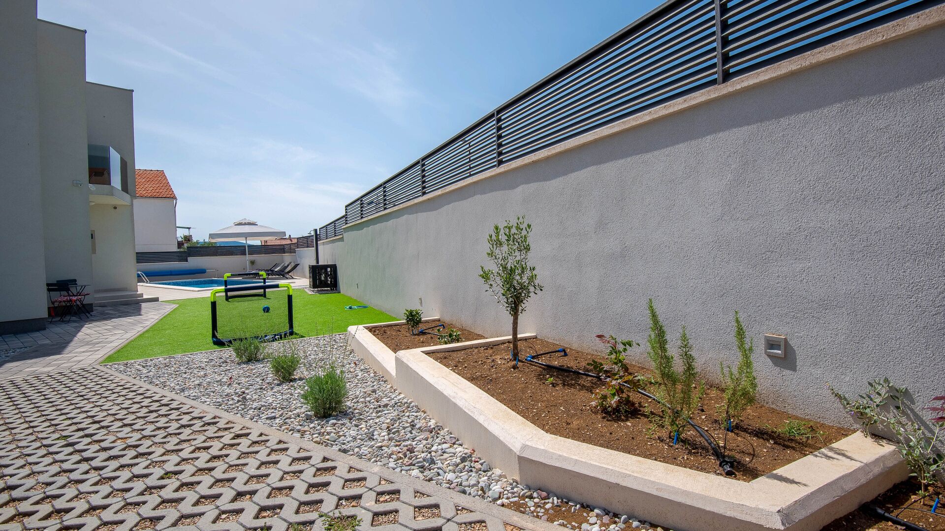 Overnattingsstedets uteområder