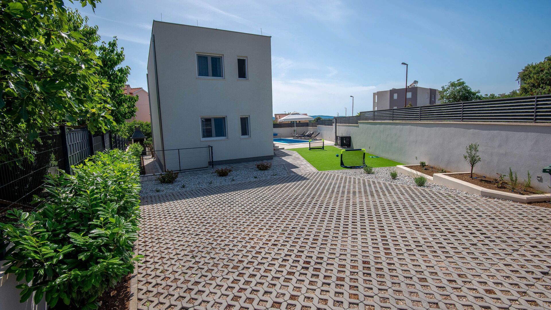 Overnattingsstedets uteområder