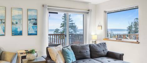 TV connectée, cheminée