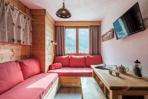 TV - Appartement Champagne Powder, 2 personnes et balcon (Chamonix-Mont-Blanc)