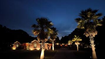 Overnatningsstedets område