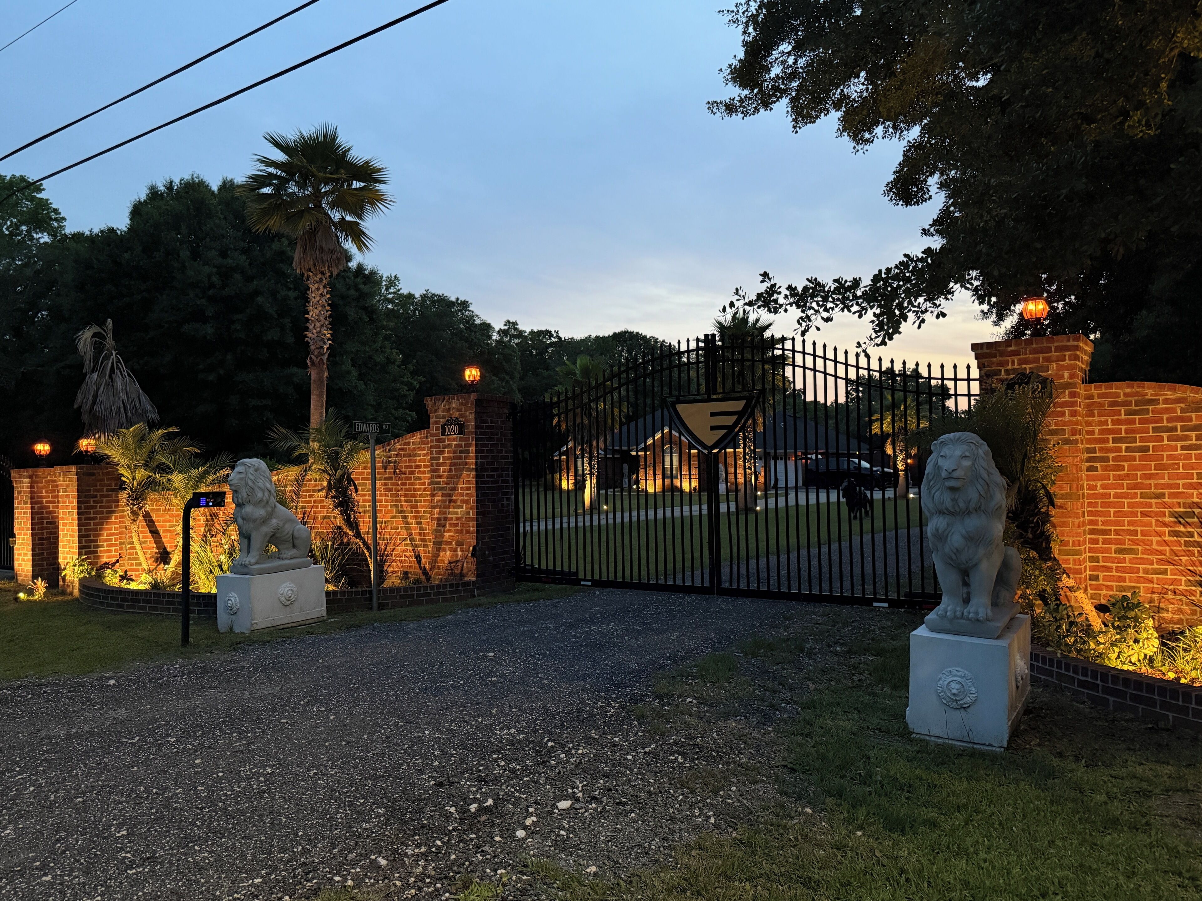 Áreas de la propiedad